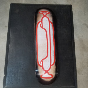 Sausage Skateboards - Hand Painted Hotdog 8.5"