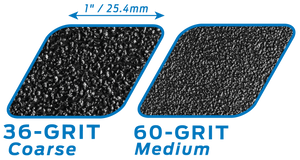 Seismic Skate - Lokton Griptape 36 Grit (3 Square pack)