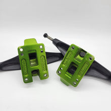 Load image into Gallery viewer, Gullwing Trucks - Neil Carver Charger V1 Black/Green 10&quot;