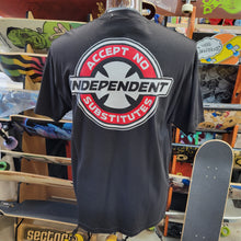 Load image into Gallery viewer, Independent Truck Co. - Accept No Substitutes Black tee