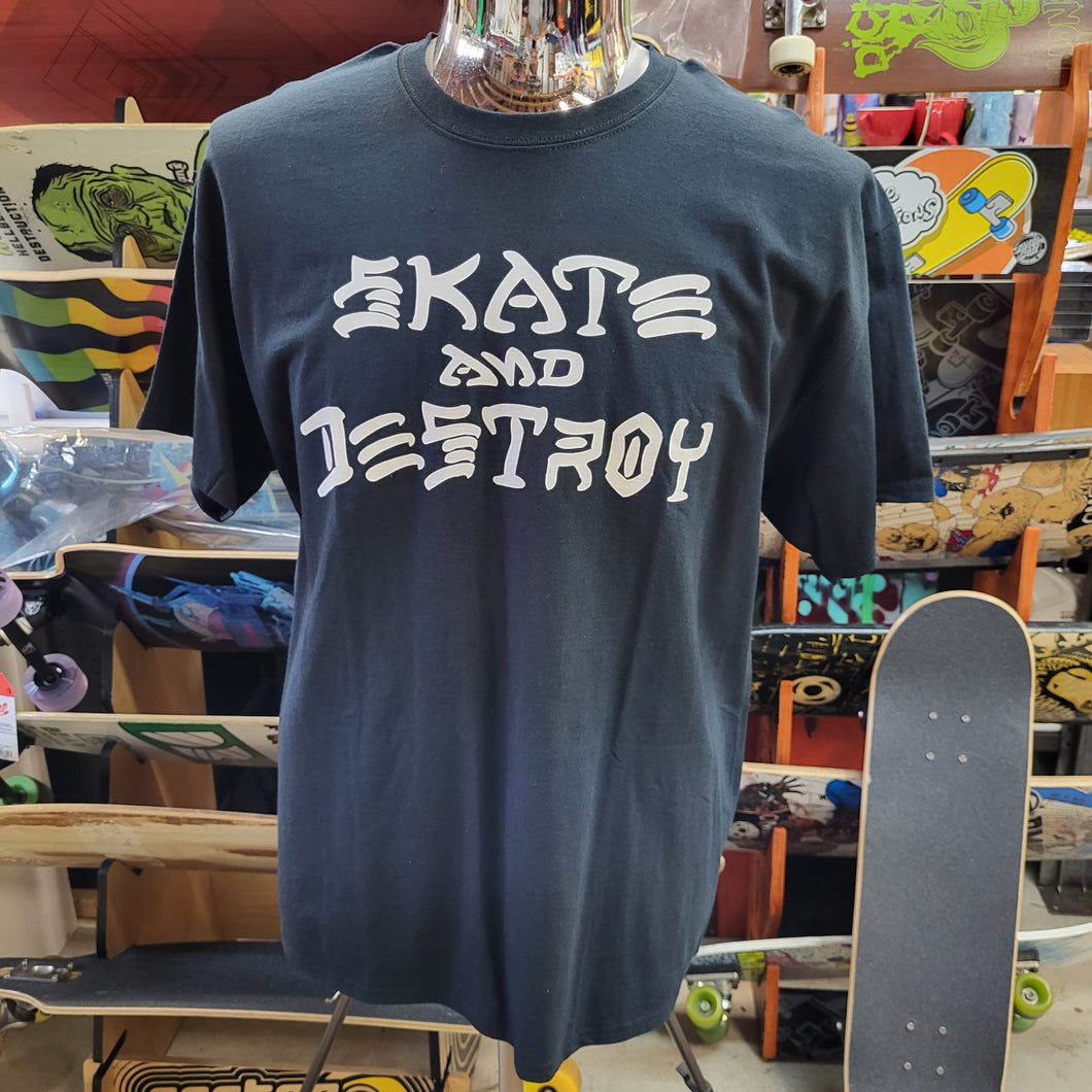 Thrasher - Skate and Destroy Black tee