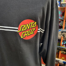 Load image into Gallery viewer, Santa Cruz Skateboards - Red Dot Logo Black long sleeve tee