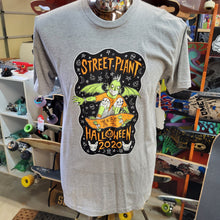 Load image into Gallery viewer, Street Plant - Halloween 2020 grey tee