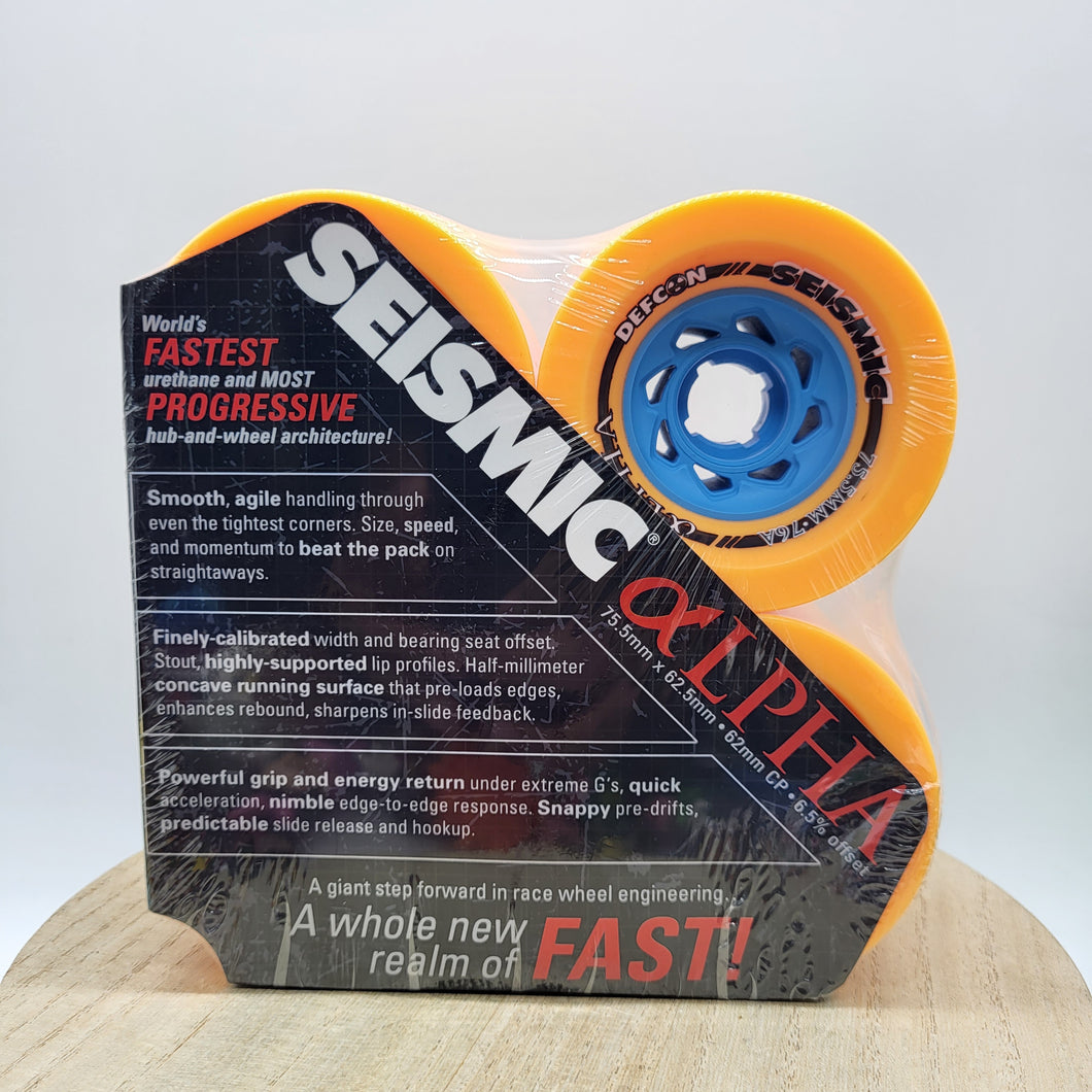 Seismic Skate - Alpha 76a (Mango Defcon) 75.5mm