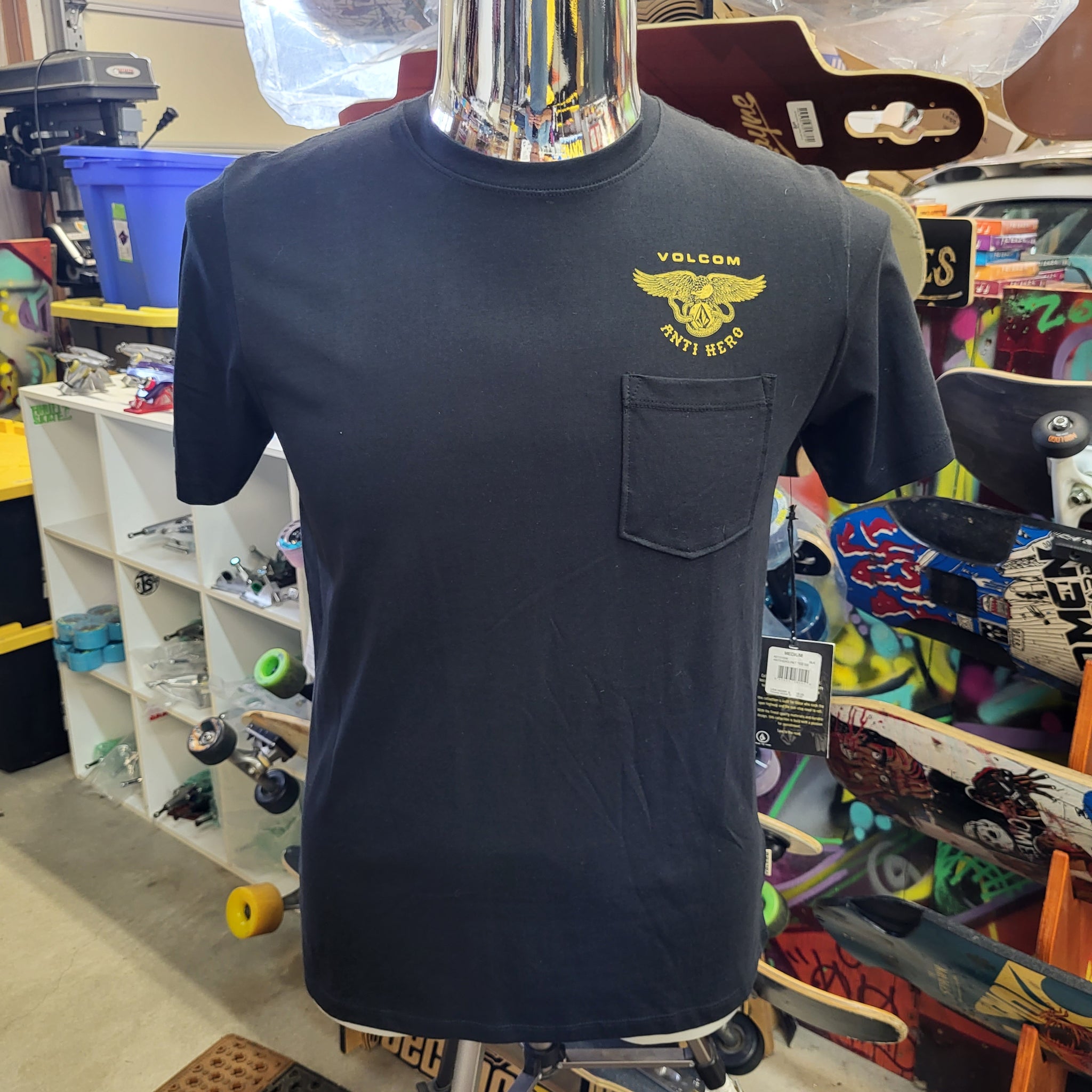 volcom pocket tee