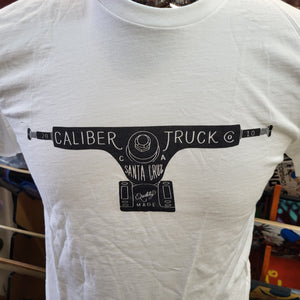 Caliber Truck Co. - Signature Truck white tee