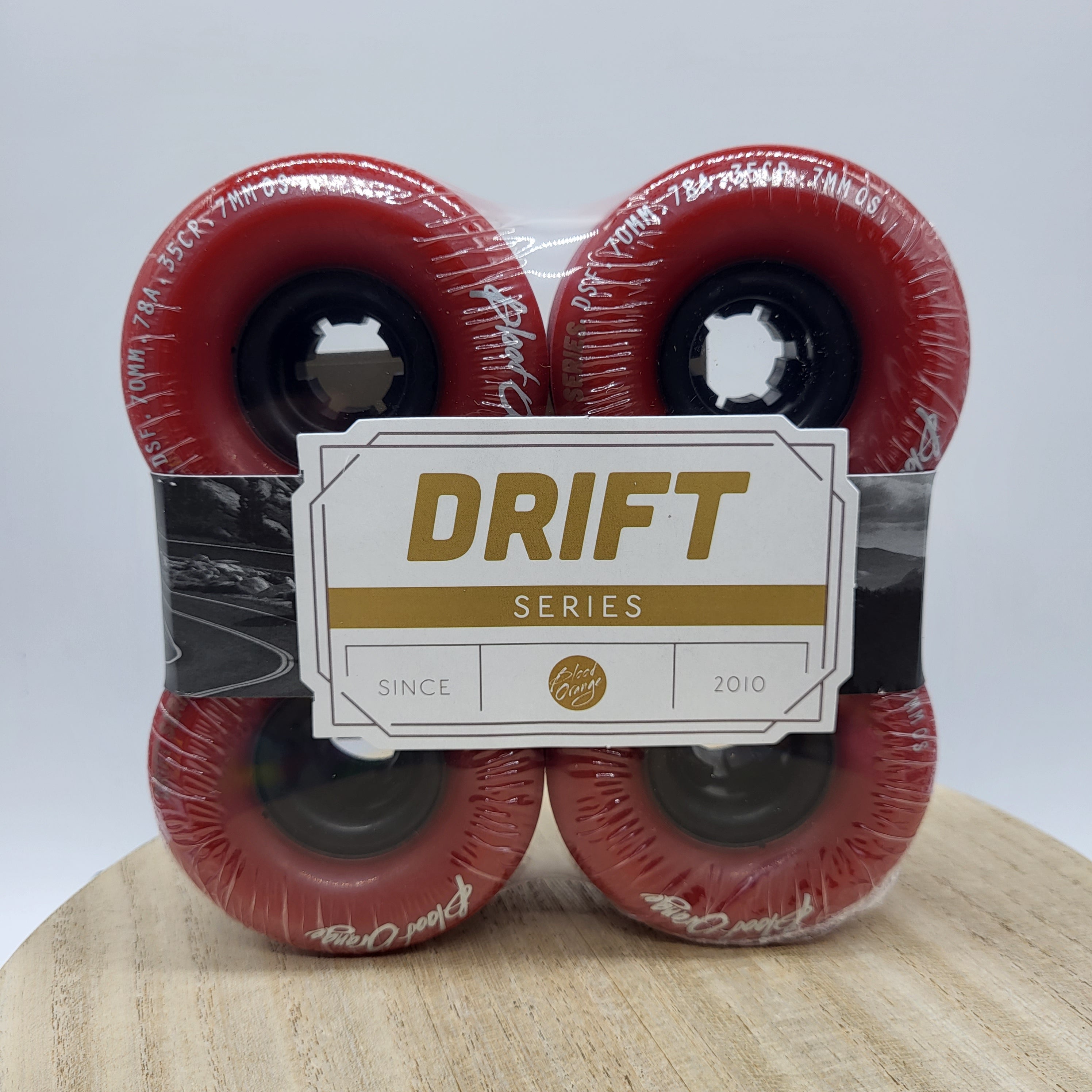 Blood Orange - Drift Series Oxblood 78a 70mm