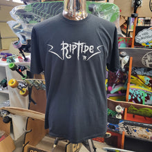 Load image into Gallery viewer, Riptide Sports - White Logo Black tee
