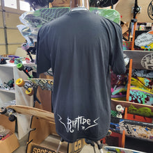 Load image into Gallery viewer, Riptide Sports - White Logo Black tee
