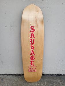 Sausage Skateboards - Hand Painted 8.5"