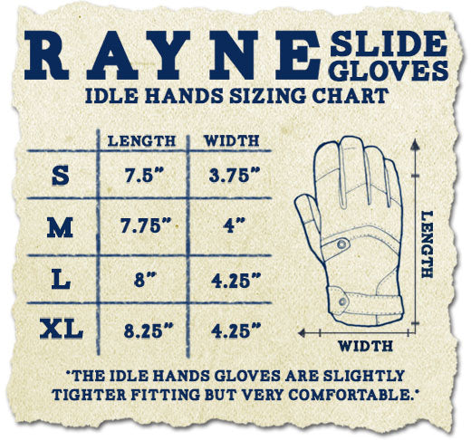 slide handschuhe loaded Rayne