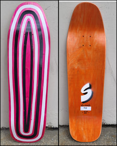 Sausage Skateboards - Hand Painted Directional Big Rig 9.25"