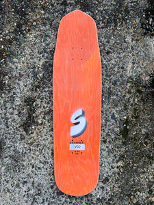 Sausage Skateboards - Hand Painted Directional Shovel Nose 8.75"