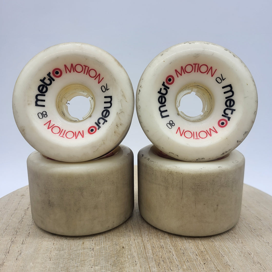 Metro Wheels -  Motion White 80a 70mm