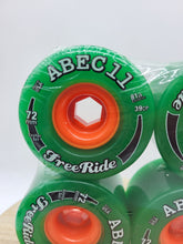 Load image into Gallery viewer, ABEC 11 - 2012 Freerides 81a 72mm