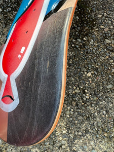 Sausage Skateboards - Hand Painted Directional Shovel Nose 8.75"