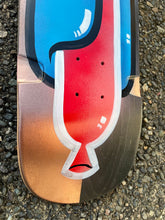 Load image into Gallery viewer, Sausage Skateboards - Hand Painted Directional Shovel Nose 8.75&quot;