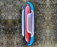 Sausage Skateboards - Hand Painted Directional Punk Point 8.6