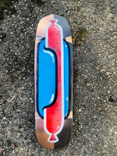 Load image into Gallery viewer, Sausage Skateboards - Hand Painted Directional Shovel Nose 8.75&quot;