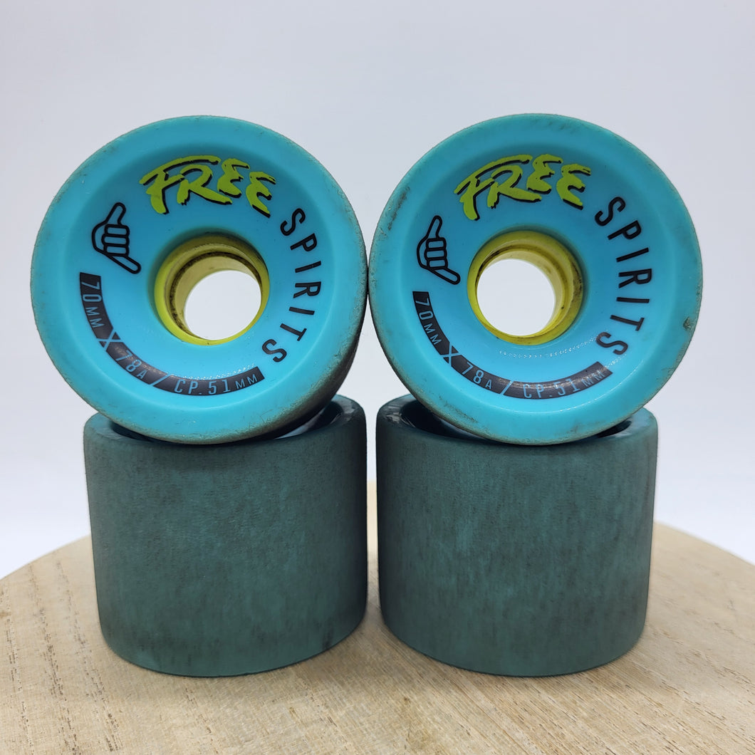 Free Wheel Co. - Free Spirits Blue 78a 70mm