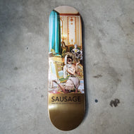 Sausage Skateboards - Mikey Burton Gold Foil 8.5