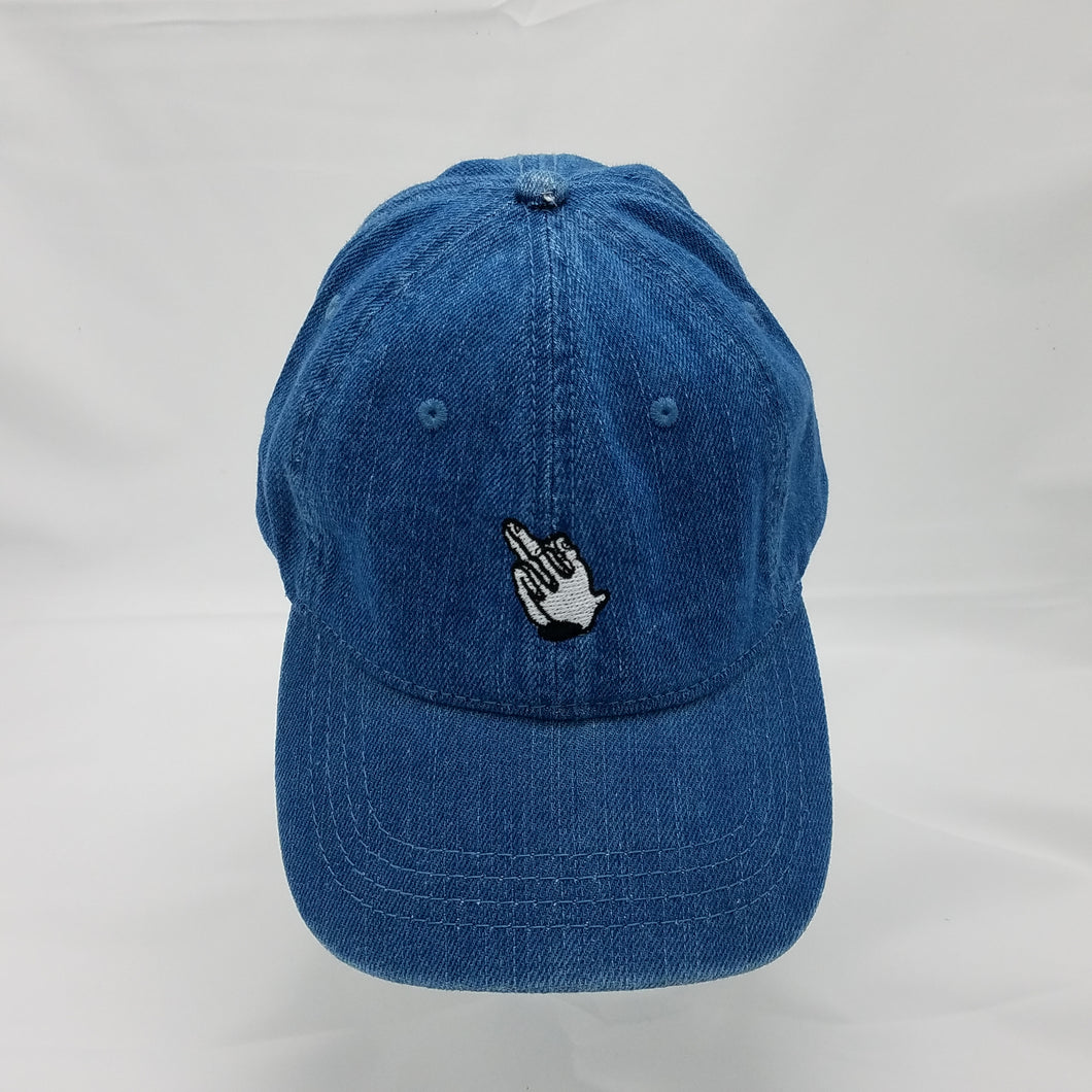 Sausage Skateboards - Praying Finger Hat (denim)