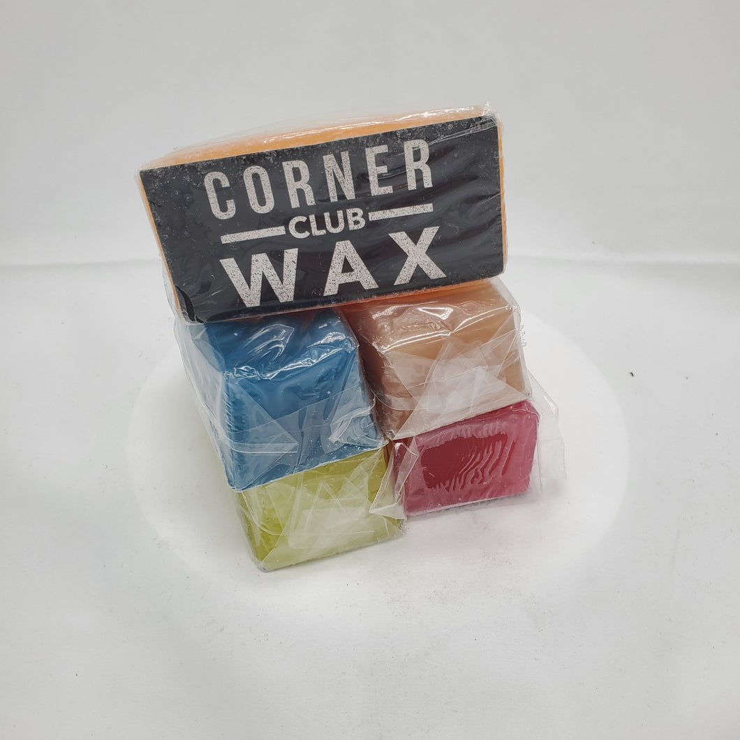 Corner Club skateboarding wax