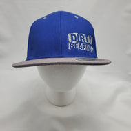 Dirty Bearings 206 - Embroidered Blue/Grey Snap Back