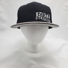 Load image into Gallery viewer, Dirty Bearings 206 - Embroidered Black/Grey Snap Back