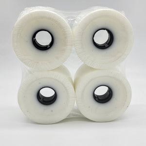 Restless Longboards - White Helion 70mm 78a