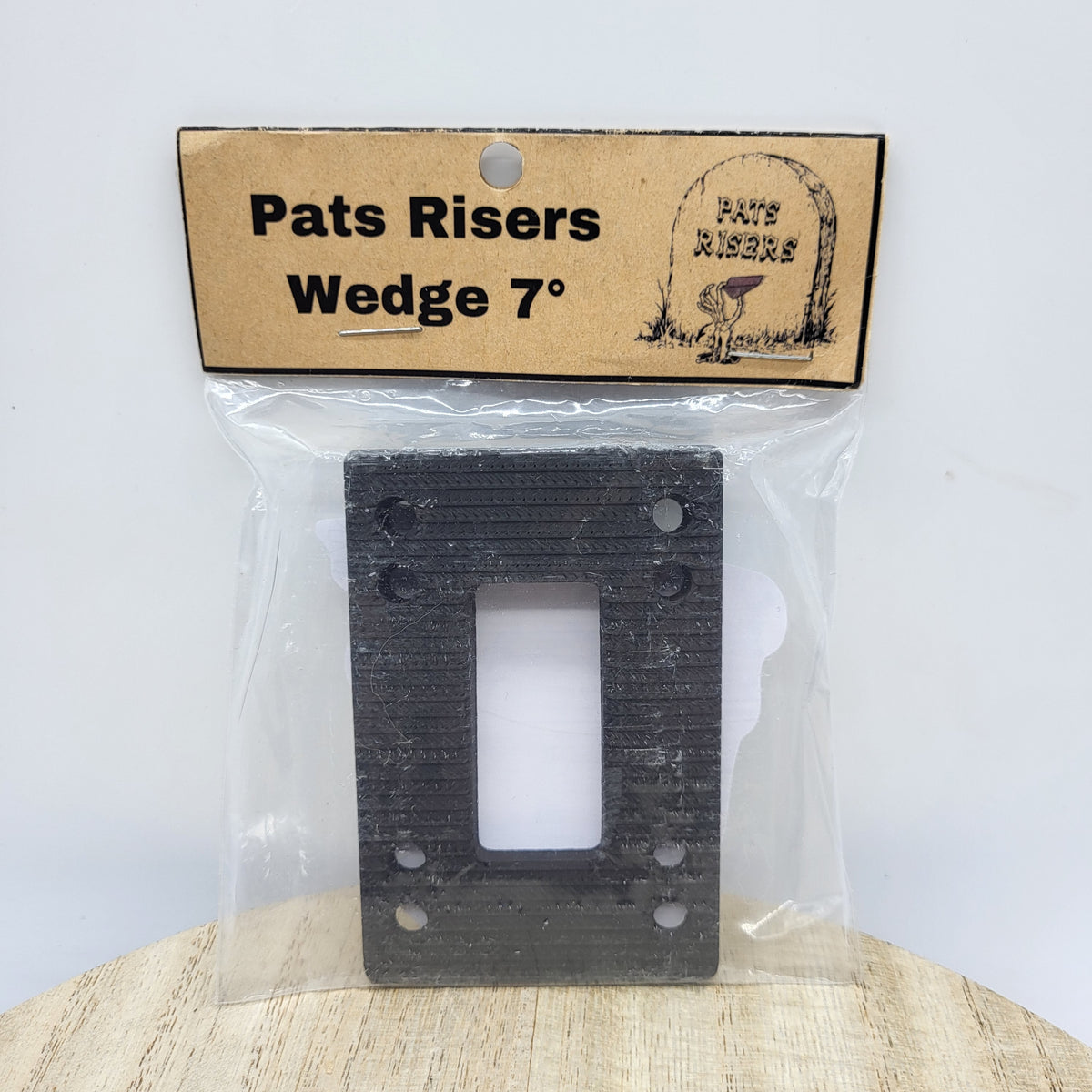 Pat's Risers - 3° - 7° Wedge Risers – THRIFTSKATE.COM