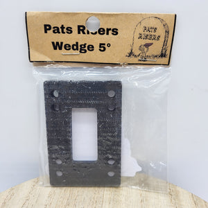 Pat's Risers - 3° - 7° Wedge Risers