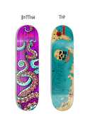 Schlaudie Skateboards - Purple Tentacles 8.5