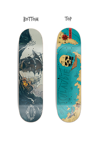 Schlaudie Skateboards - Ship Battle 8.5"