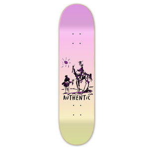 Authentic Skateboard Supply - Quijote Pink/Yellow/Purple 7.875"