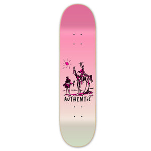 Authentic Skateboard Supply - Quijote Pink/Yellow 7.875"